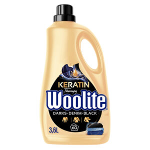 Woolite Darks denim płyn do czarnego, ciemnego prania z keratyną 3,6L
