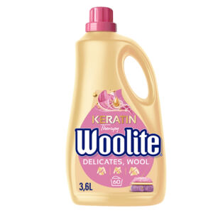 Woolite Delicates płyn do delikatnego prania, wełny z keratyną 3,6L