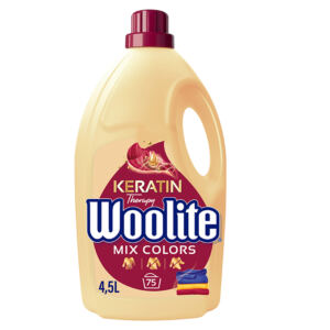 Woolite P艂yn do kolorowego prania z keratyn膮 4,5L