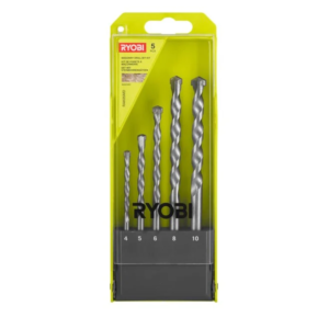 RYOBI Zestaw Wierteł do Betonu 5 szt. RAK05MD