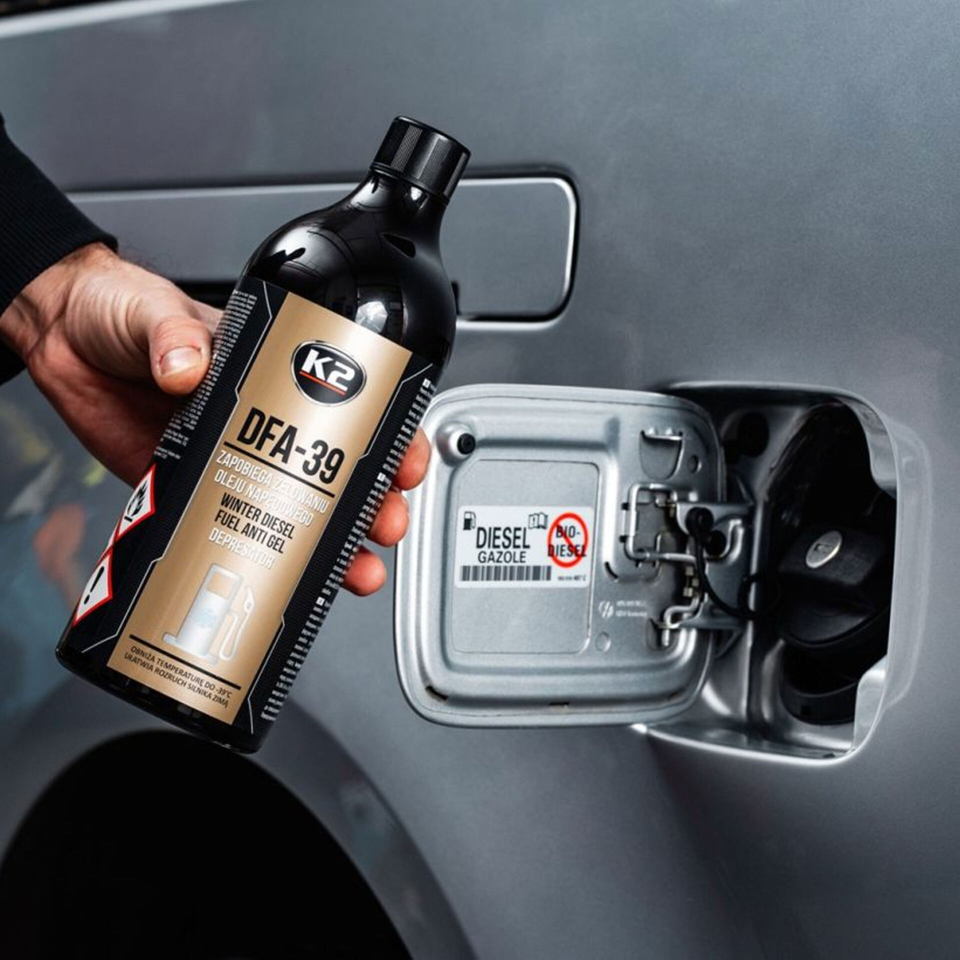 K2 T301 ZIMOWY Dodatek do Diesla DFA-39 1l - obrazek 2