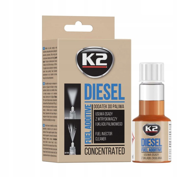 K2 T312 TURBO Dodatek do Diesla 50ml