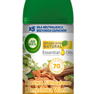 Air Wick wkład do odświeżacza drzewo sandałowe i zmysłowa wanilia 250ml
