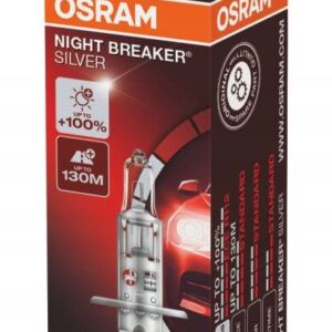OSRAM NIGHT BREAKER SILVER +100% H1 12V 55W