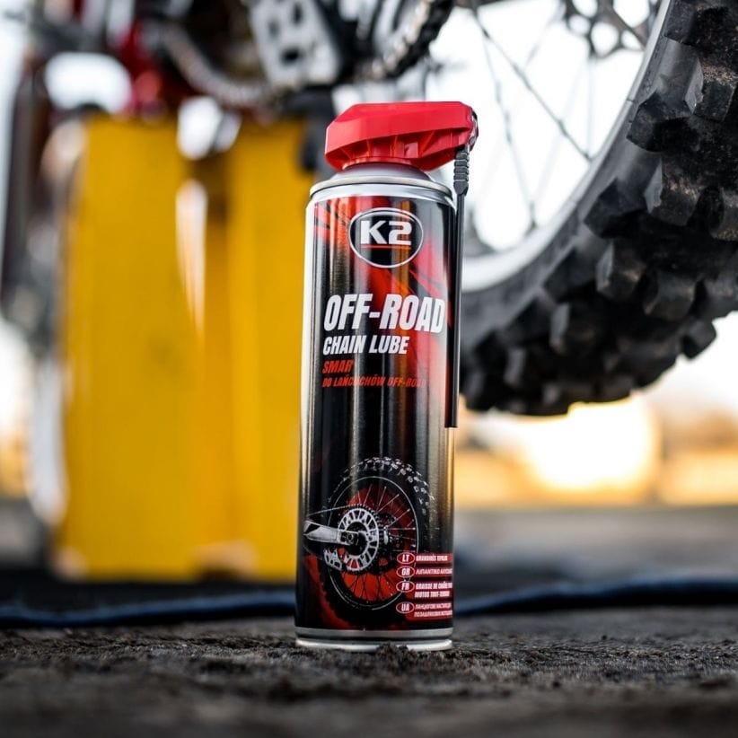 K2 Smar do Łańcuchów Motocyklowych Off Road Chain Lube 250ml W139 - obrazek 4