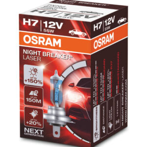 Osram H7 偶ar贸wka NIGHT BREAKER LASER +150% 1 szt