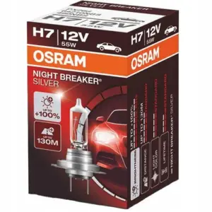 Osram 呕ar贸wki Night Breaker Silver+100% H7 55W 12V