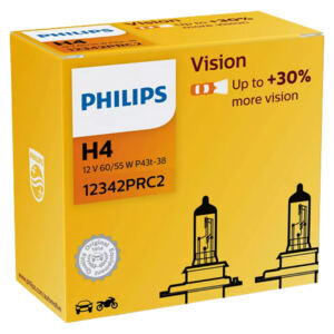Philips 2x Żarówki H4 Vision 60/55W