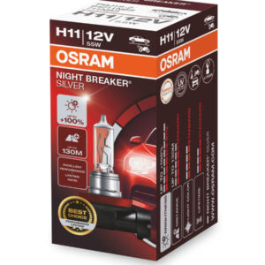 OSRAM 呕ar贸wki H11 Night Breaker Silver +100%