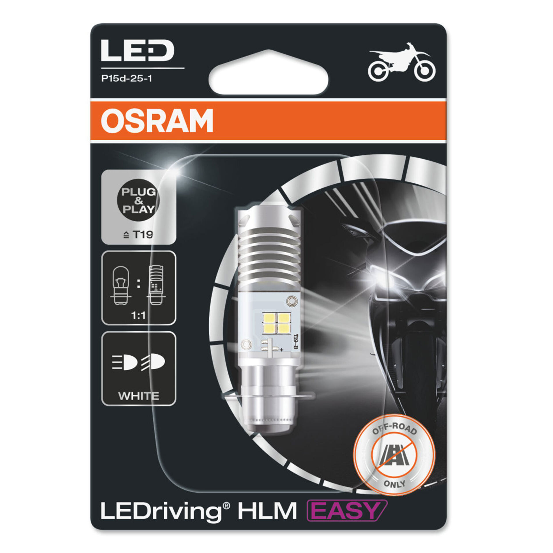 Osram LED HLM Easy T19 6000K M5 - obrazek 4