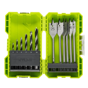 RYOBI Zestaw Wierteł do Drewna (12 szt) RAK12SWD