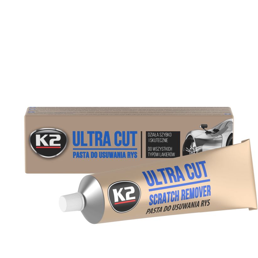 K2 ULTRA CUT PASTA POLERSKA DO USUWANIA RYS Z LAKIERU SAMOCHODOWEGO K002