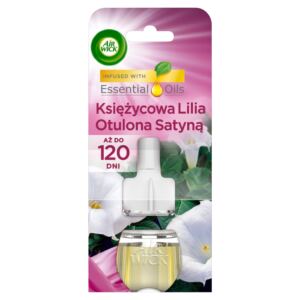 Air Wick Elektryczny odświeżacz wkład księżycowa lilia otulona satyną 19ml