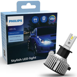Philips żarówki LED H3 Ultinon Pro3021 6000K 12/24