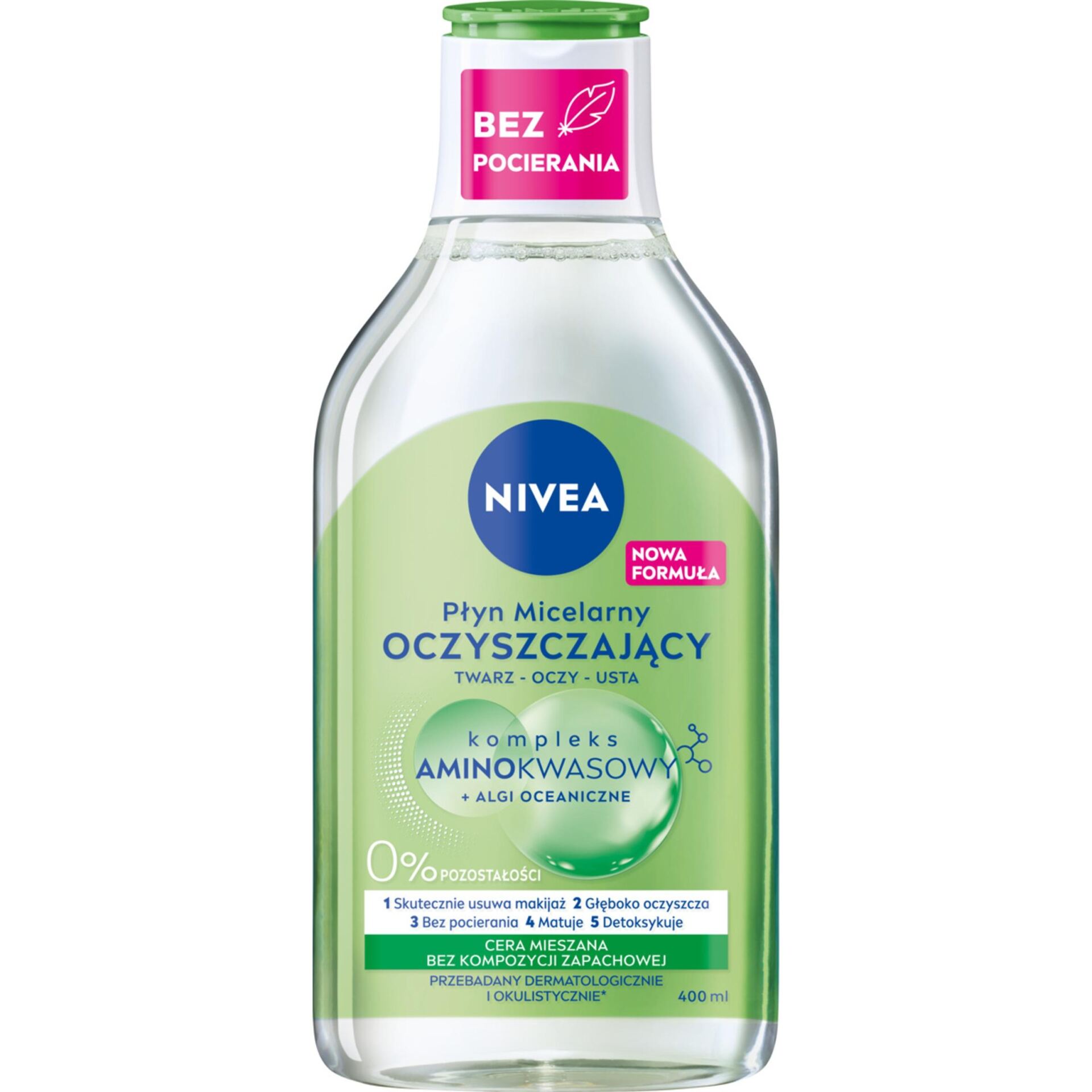 NIVEA Płyn micelarny cera mieszana 400 ml - obrazek 4