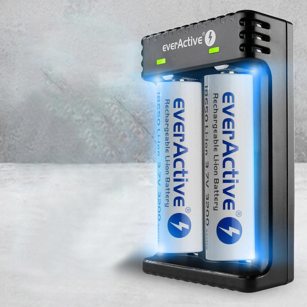 EVERACTIVE ŁADOWARKA DO AKUMULATORÓW 18650 21700 - obrazek 6