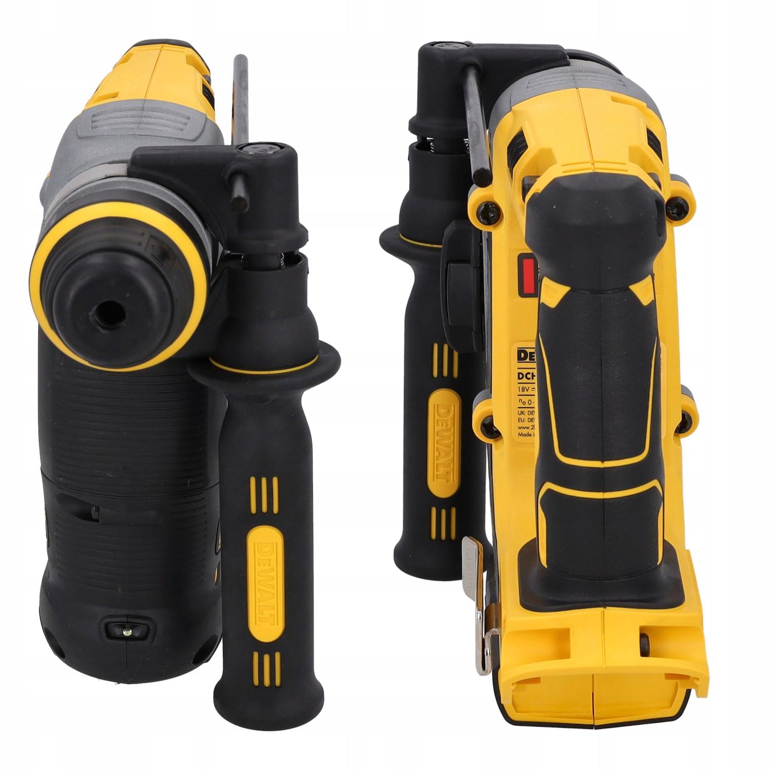 DEWALT MŁOTOWIERTARKA 2,1J SDS-PLUS 18V DCH273NT UDAROWA + WALIZKA TSTAK II - obrazek 9