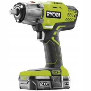 ZESTAW RYOBI MOCNY AKUMULATOROWY KLUCZ UDAROWY R18IW3-120S 18V 400Nm ONE+