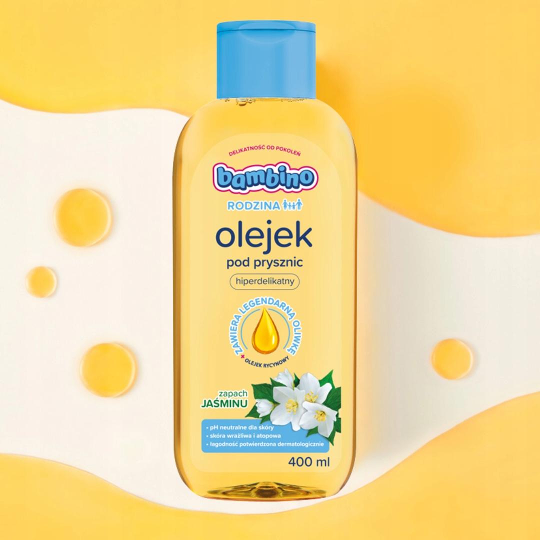 BAMBINO RODZINA Olejek pod prysznic Jaśmin 400ml - obrazek 4