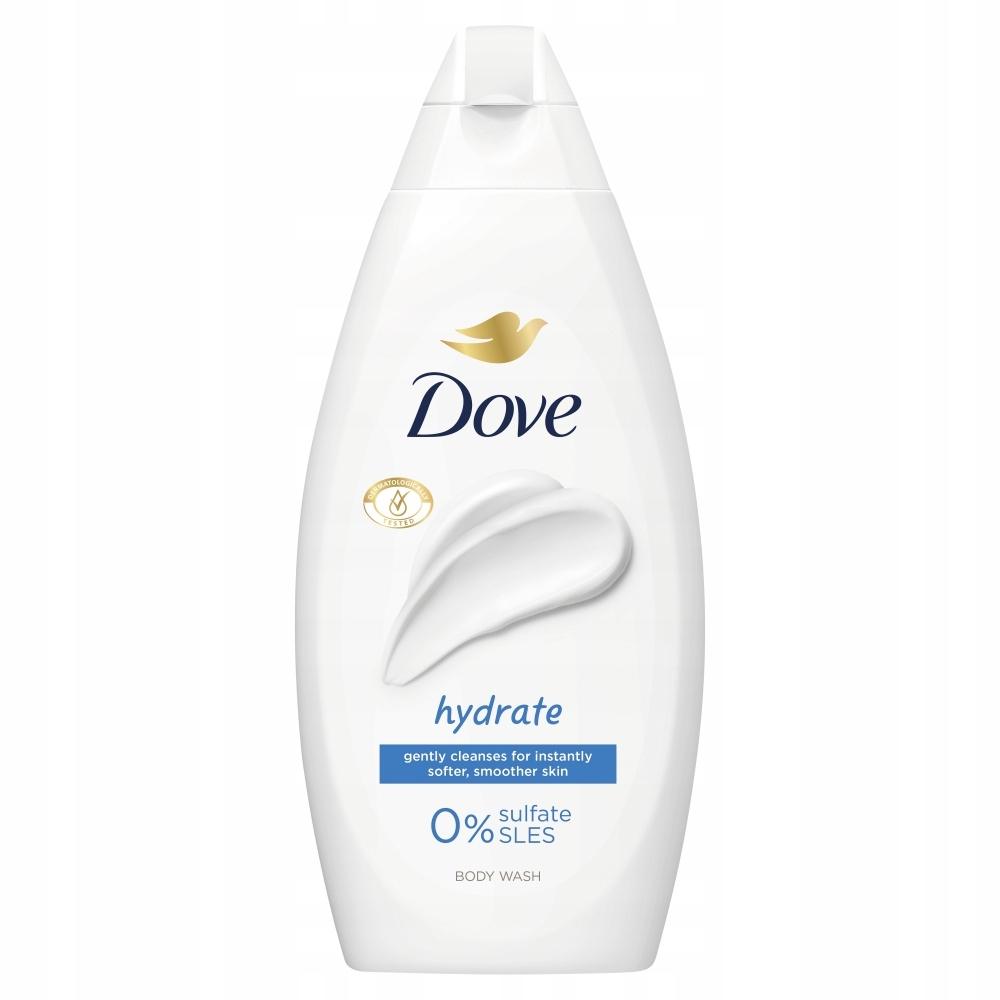 DOVE HYDRATE ŻEL NAWILŻAJĄCY POD PRYSZNIC DELIKATNA MIĘKKA SKÓRA 450ML