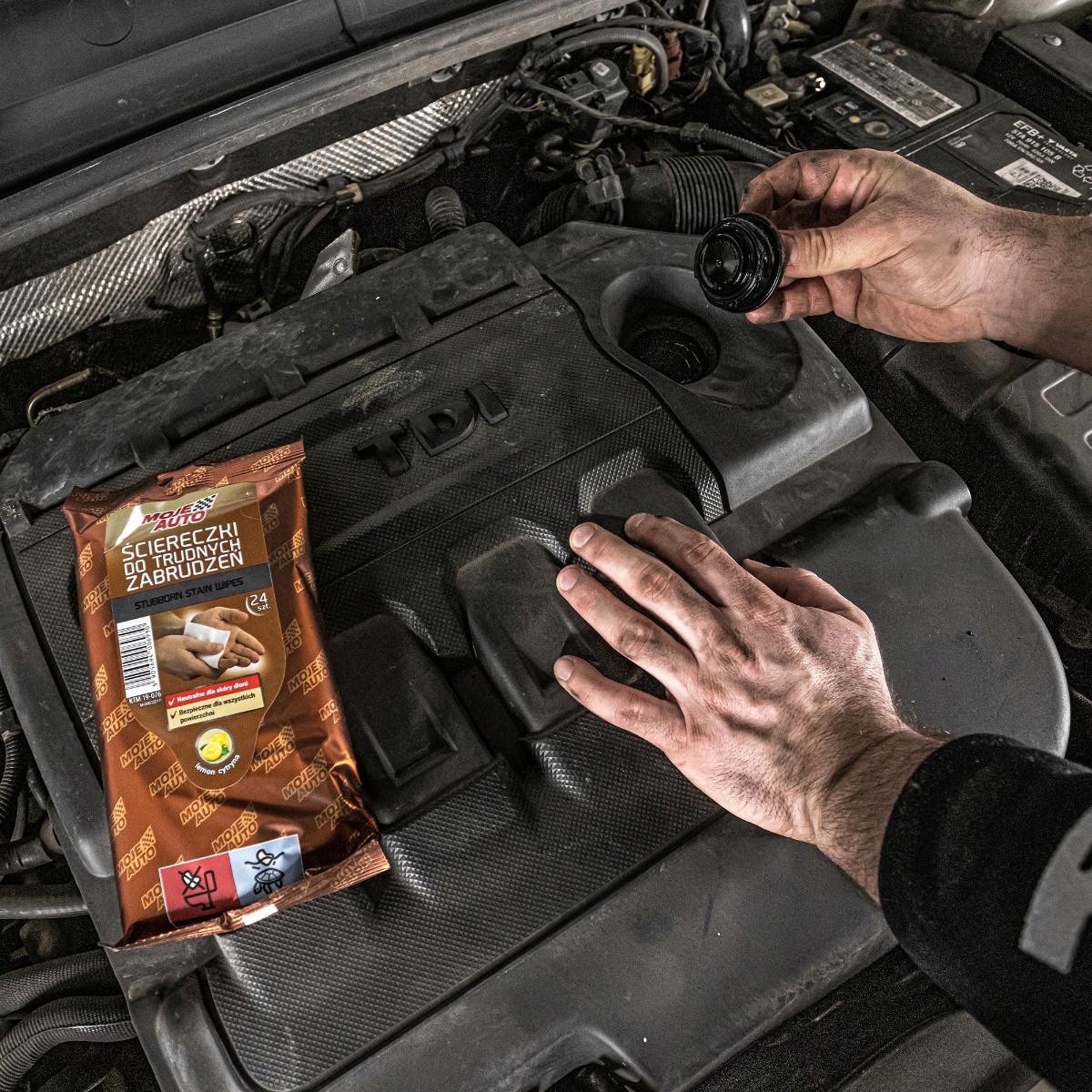 MOJE AUTO Ściereczki do Trudnych Zabrudzeń 24 sztuki - obrazek 2