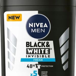 NIVEA MEN Antyperspirant w sztyfcie Black & White Fresh, 50 ml