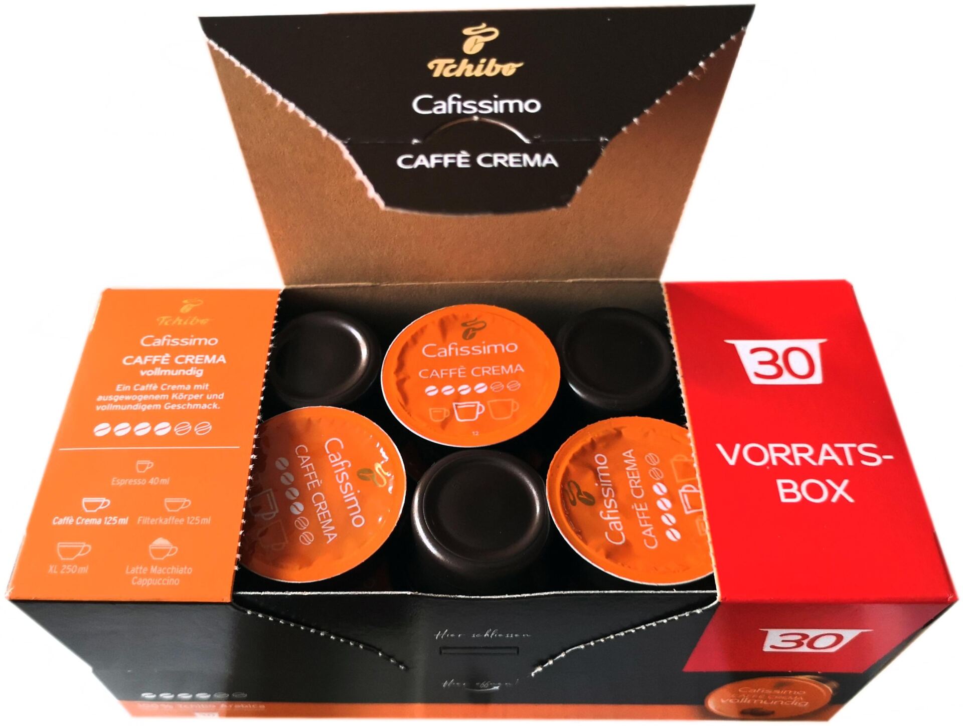 Tchibo Cafissimo Crema Rich Aroma Kawa Kapsułki 30kaps Arabika - obrazek 16