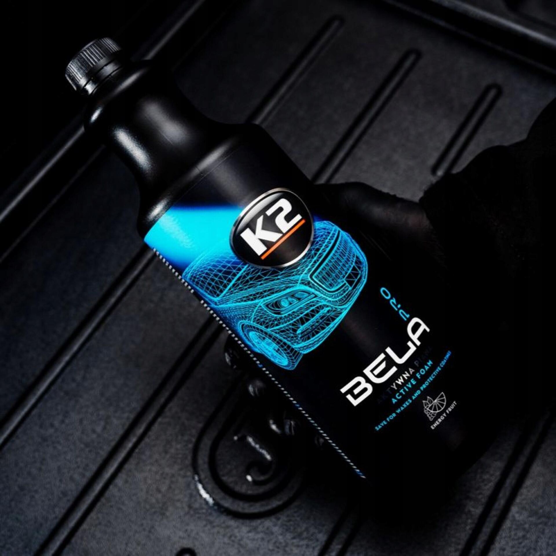 K2 Aktywna Piana do Mycia Wstępnego Bela Pro 1l D0101 Blueberry - obrazek 2