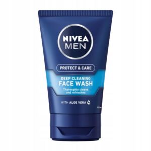 NIVEA MEN Protect & Care Żel do mycia twarzy, 100 ml