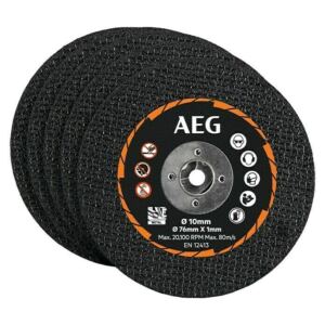 AEG TARCZA DO CIĘCIA METALU STALI 76MM AAKMMMC05 5SZT.
