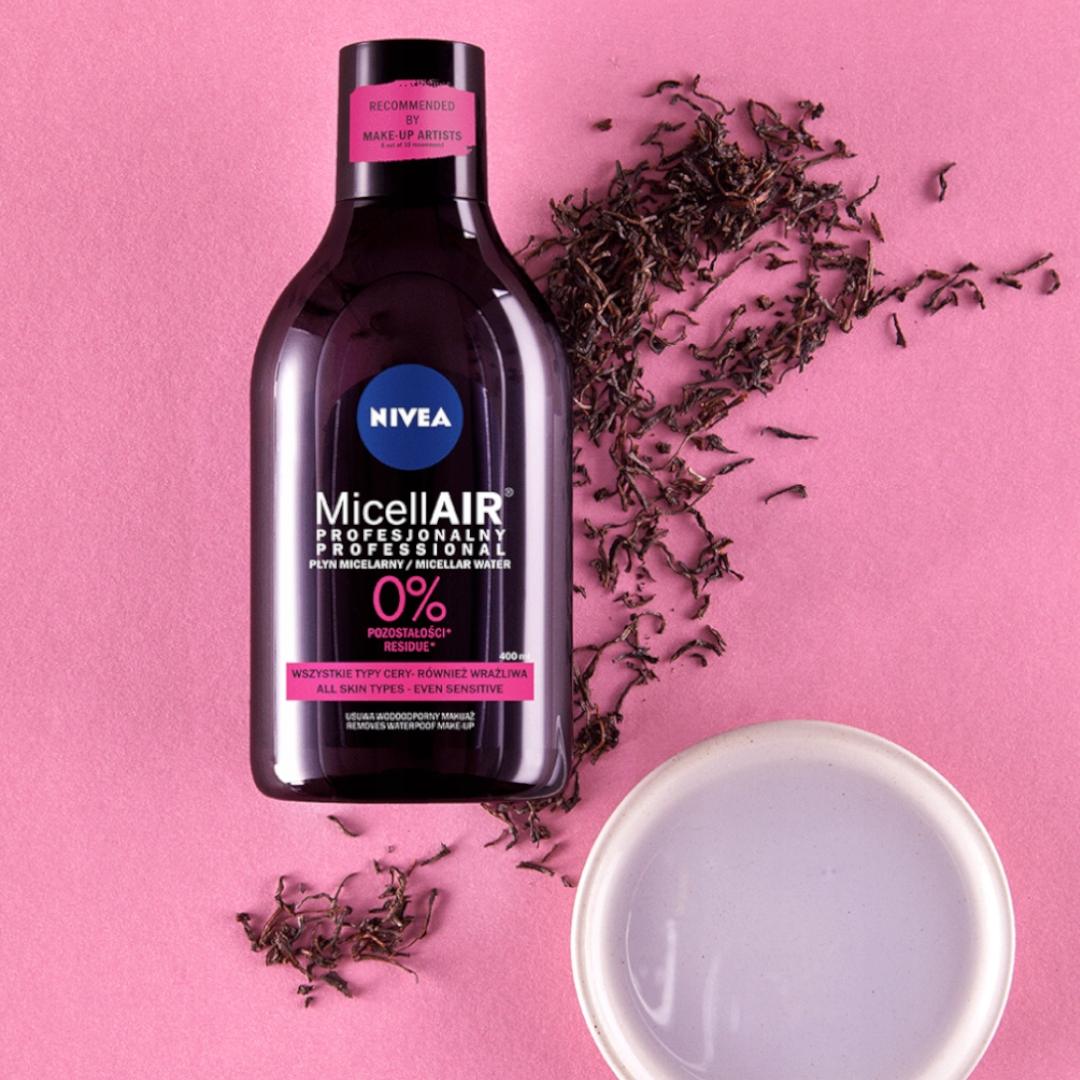 NIVEA MicellAIR Dwufazowy płyn do demakijażu 400ml - obrazek 3