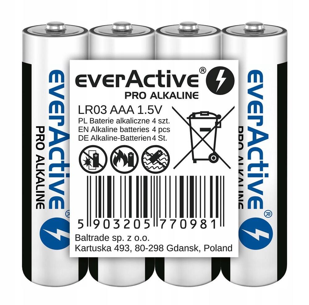 EverActive LR03 4T PRO Alkaline - obrazek 4