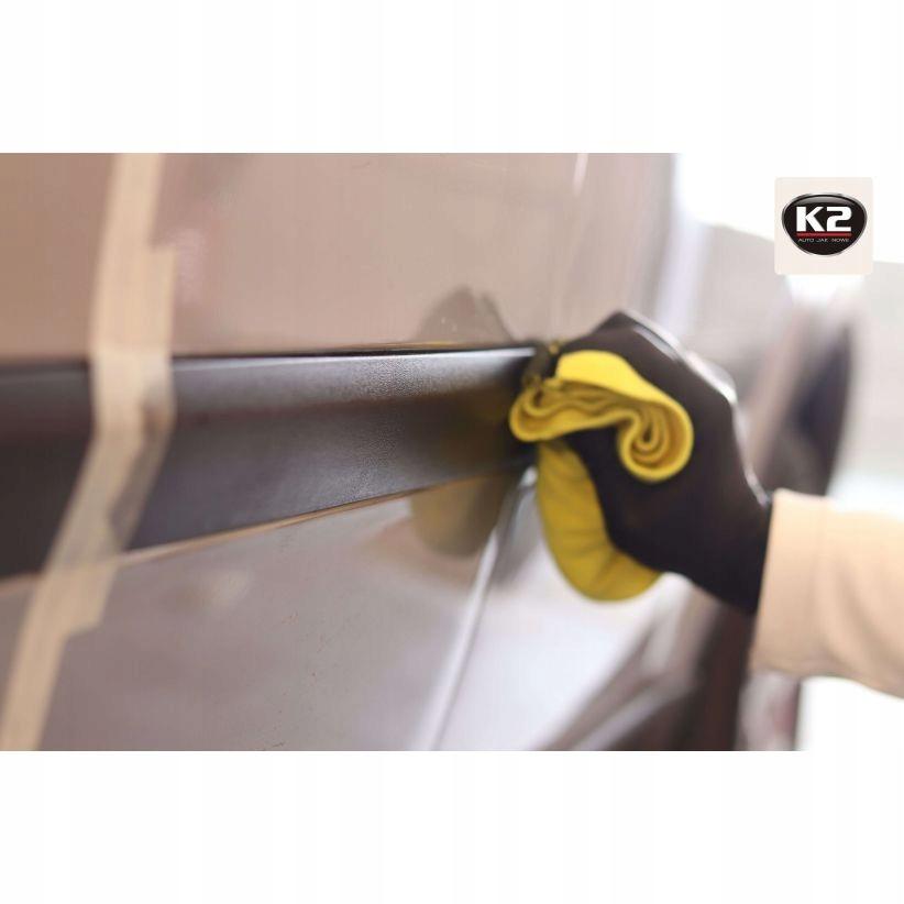 K2 BONO BLACK CZERNIDŁO DO REGENERACJI PLASTIKÓW GUMY ZDERZAKÓW 250ml K030N - obrazek 6