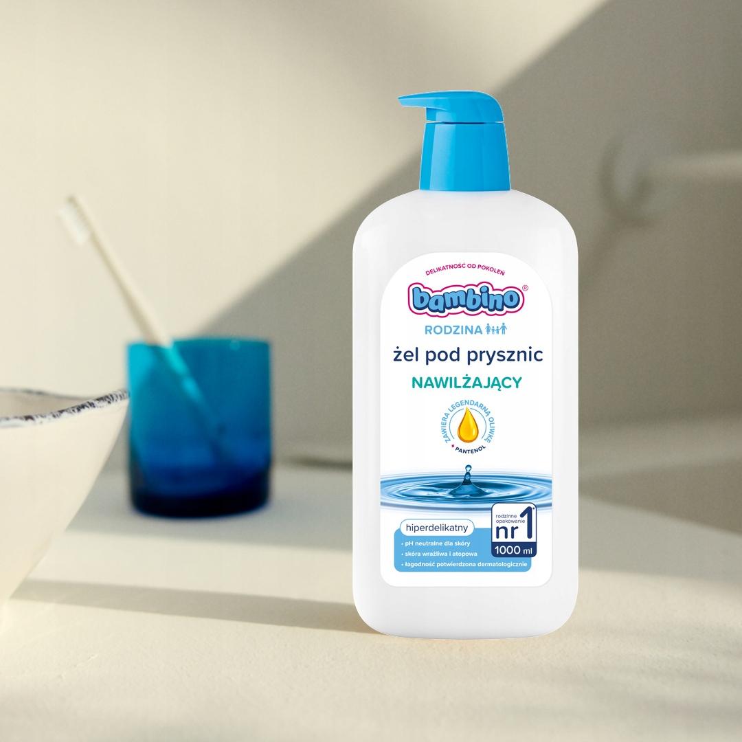 BAMBINO Rodzina Żel pod prysznic nawilżający, 1000 ml - obrazek 4