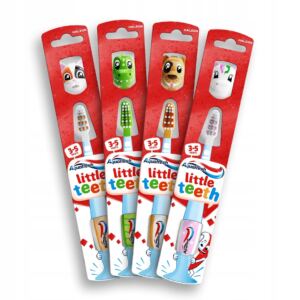 AQUAFRESH LITTLE TEETH Szczoteczka do zębów dla dzieci 3-5 LAT