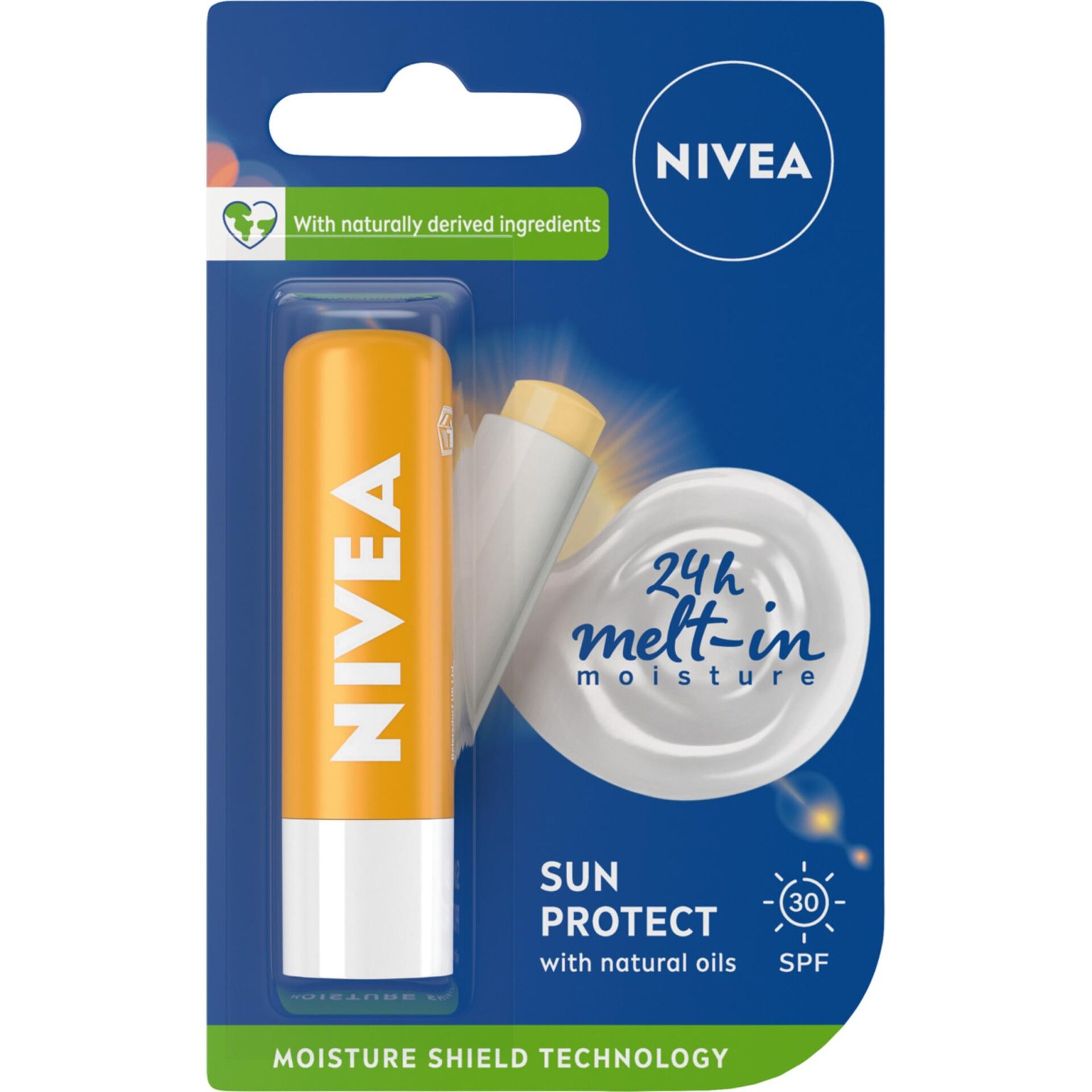 NIVEA SUN Pielęgnująca pomadka do ust SPF 30 4,8 g - obrazek 7