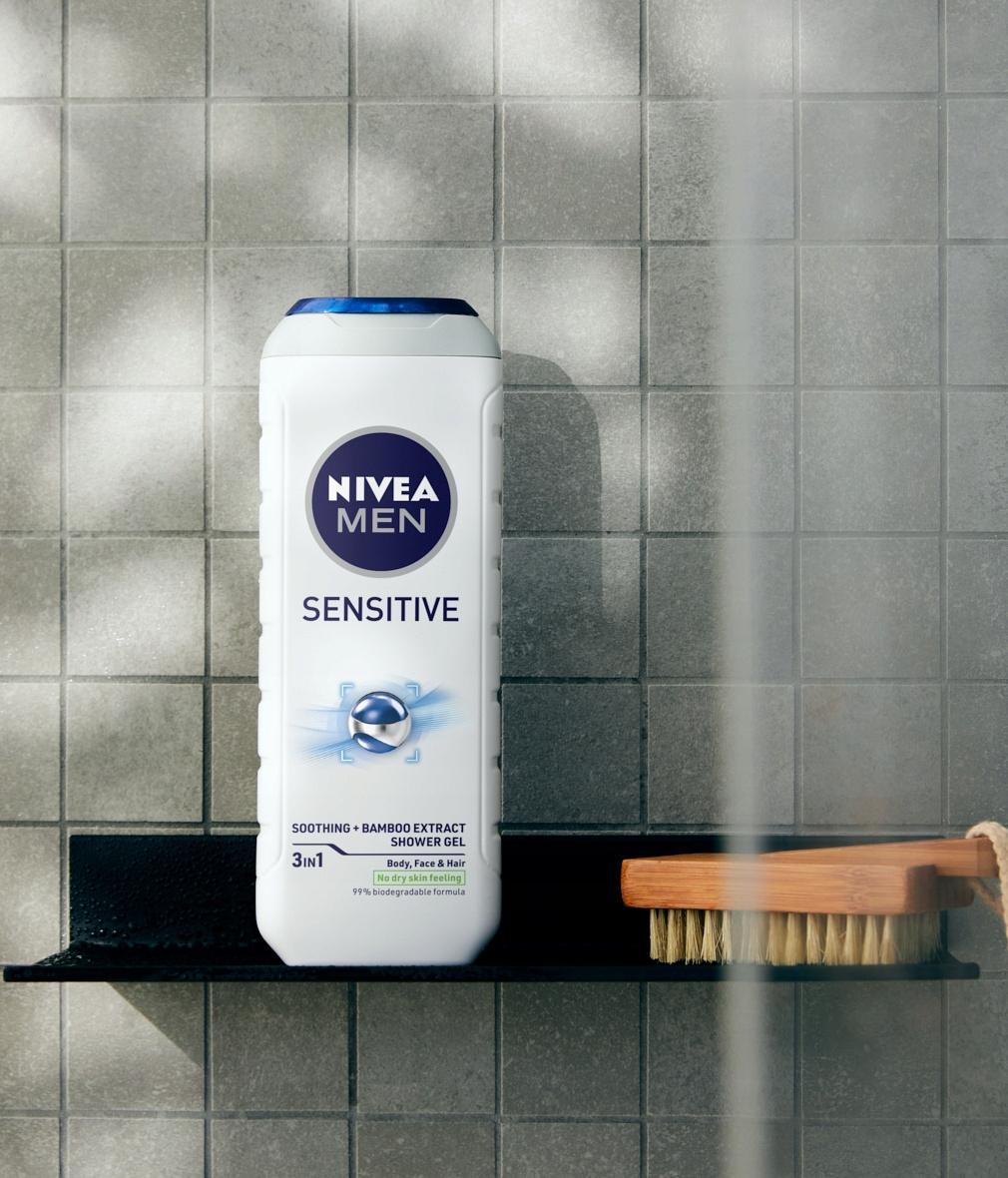 NIVEA MEN Żel pod prysznic Sensitive 500ml - obrazek 6