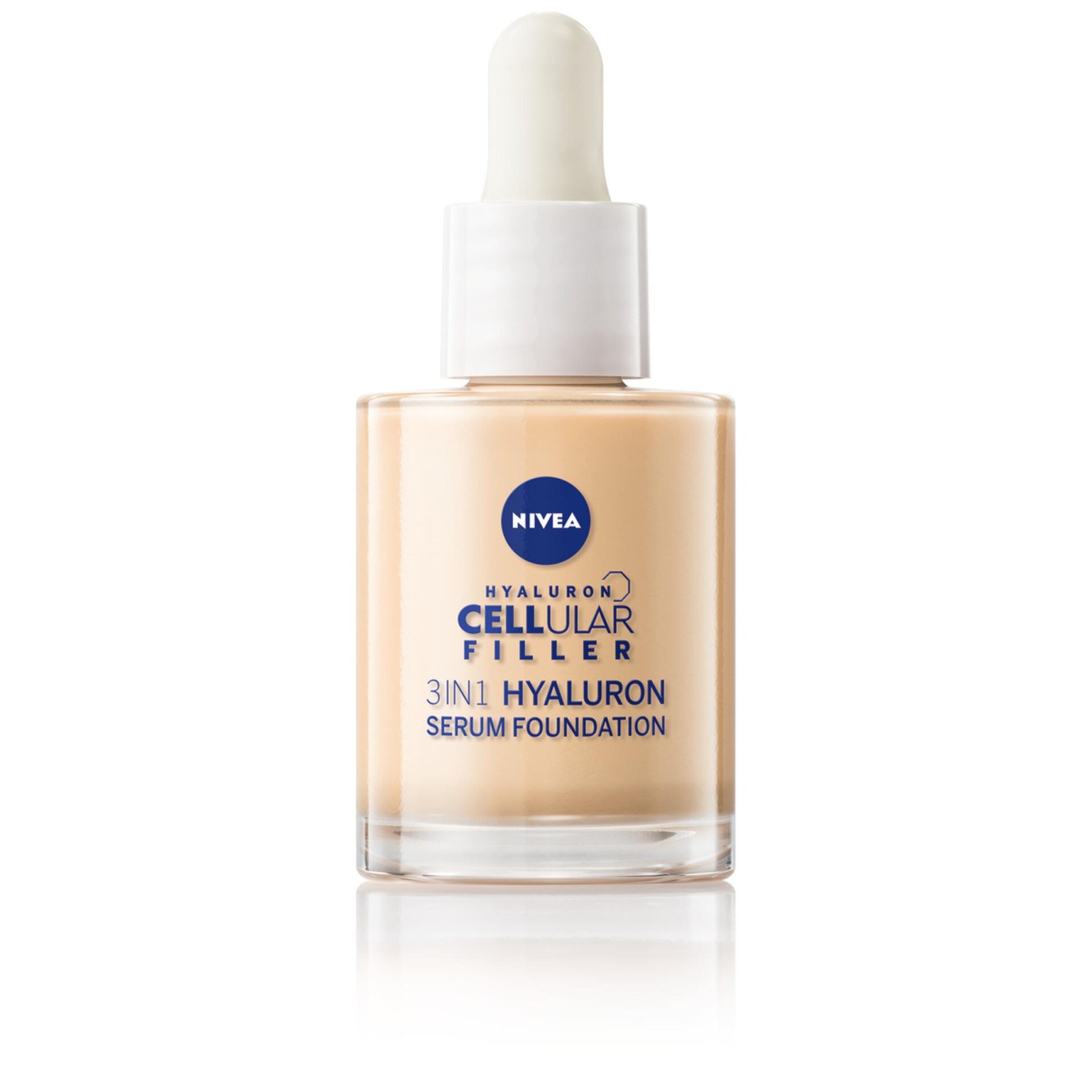 NIVEA HYALURON CELLULAR FILLER 3W1 SERUM-PODKŁAD kolor jasny, 30ml - obrazek 12