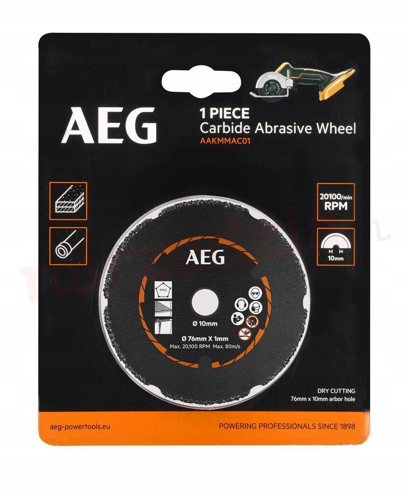 AEG Tarcza Ścierna do Płyt Płytek AAKMMAC01 - obrazek 4