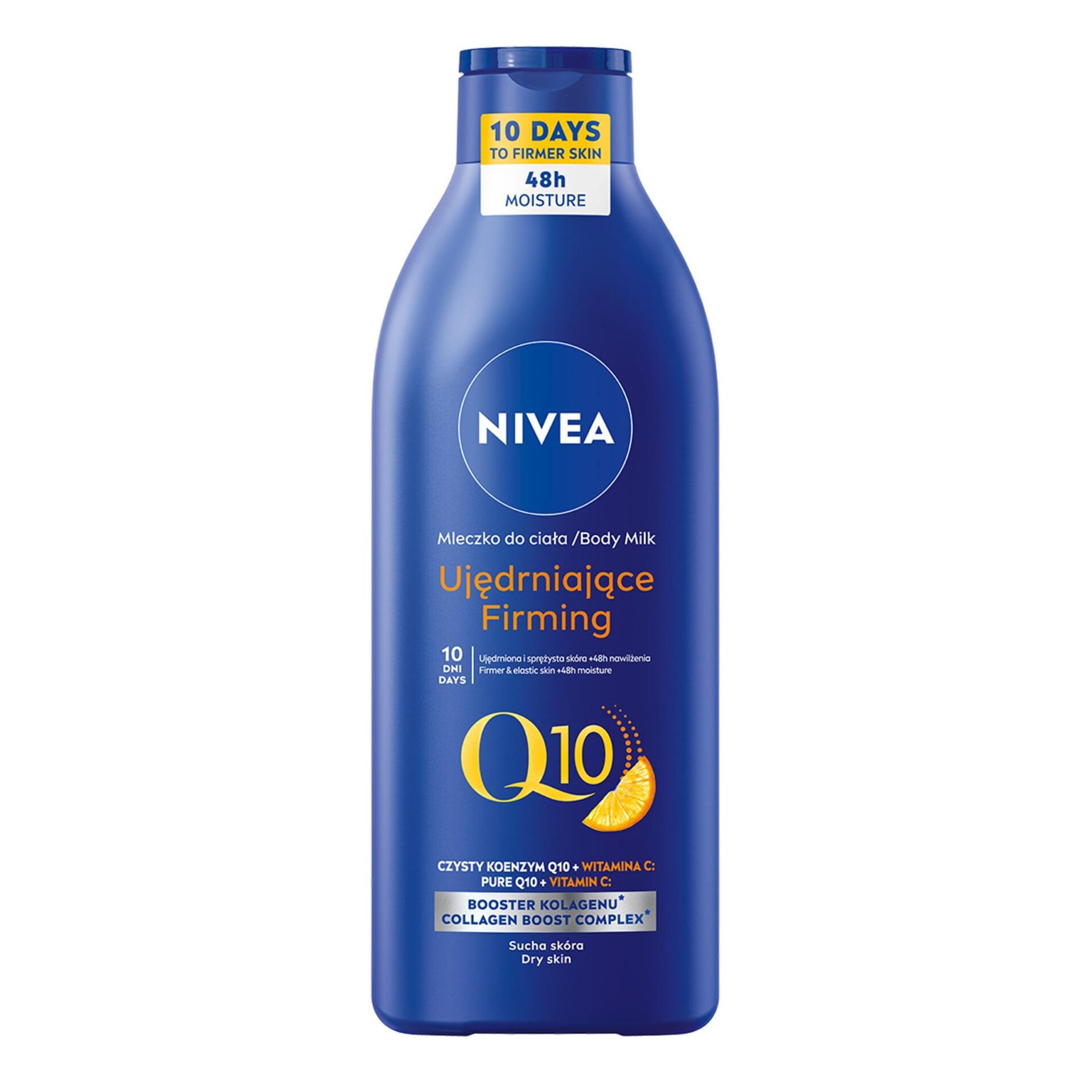 NIVEA UJĘDRNIAJĄCE MLECZKO DO CIAŁA Q10 + WITAMINA C 400 ML - obrazek 10