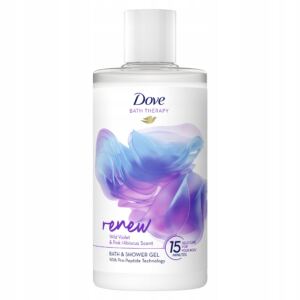 Dove Bath Therapy Renew Płyn do Kąpieli pod Prysznic Fiołek Hibiskus 400ml