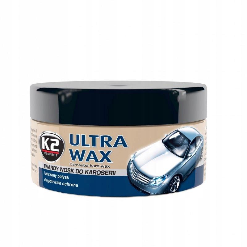 K2 ULTRA WAX TWARDY WOSK DO NABŁYSZCZANIA I OCHRONY LAKIERU CARNAUBA 250G - obrazek 11