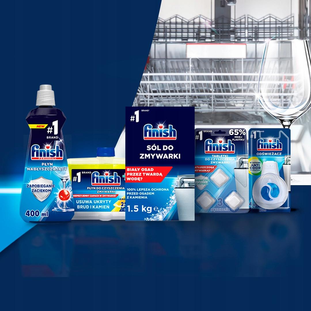 Finish Powerball Ultimate Plus kapsułki do zmywarki Zapach Fresh 45 Sztuk - obrazek 14