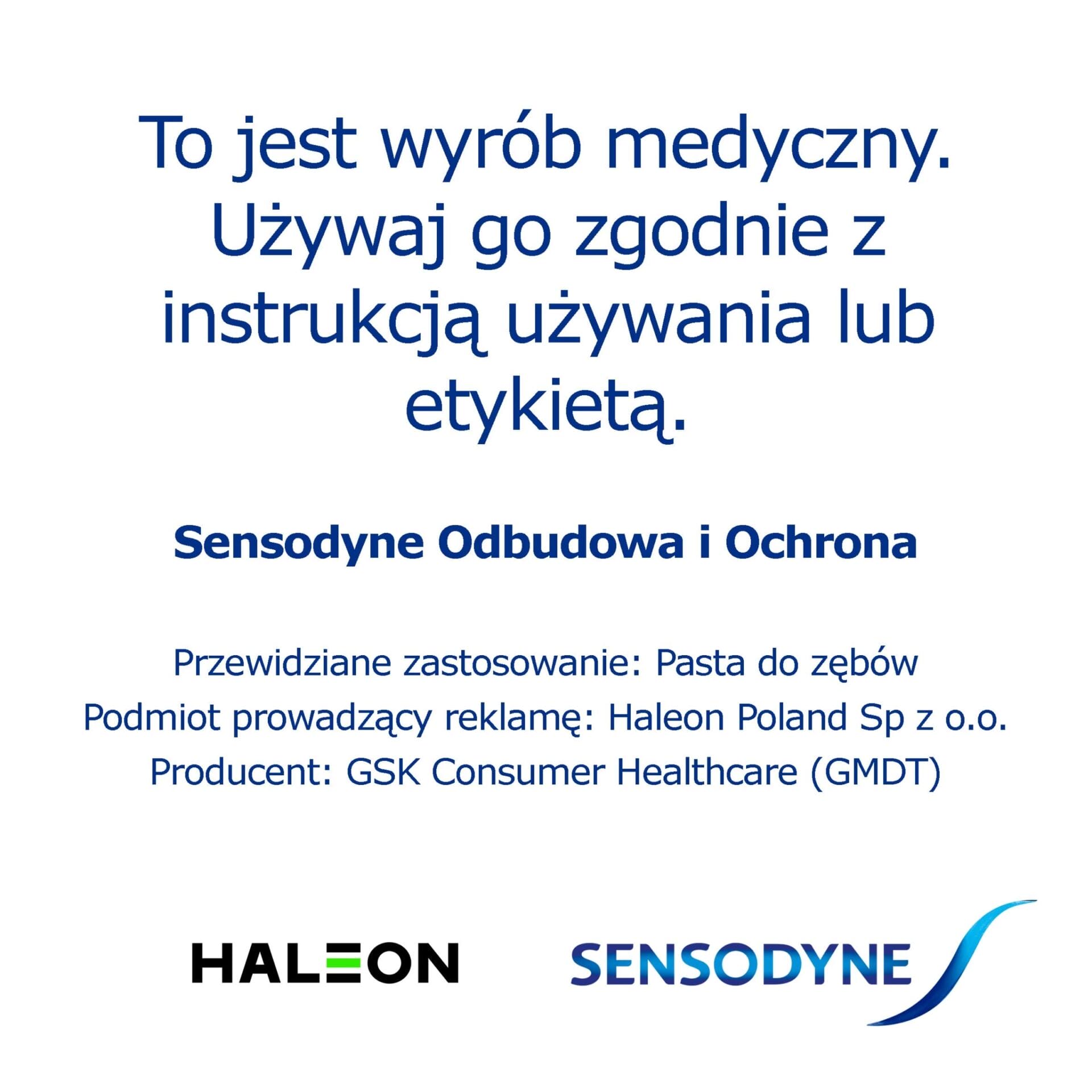 Sensodyne Pasta do zębów Odbudowa i Ochrona miętowa ochrona szkliwa 75ml - obrazek 10
