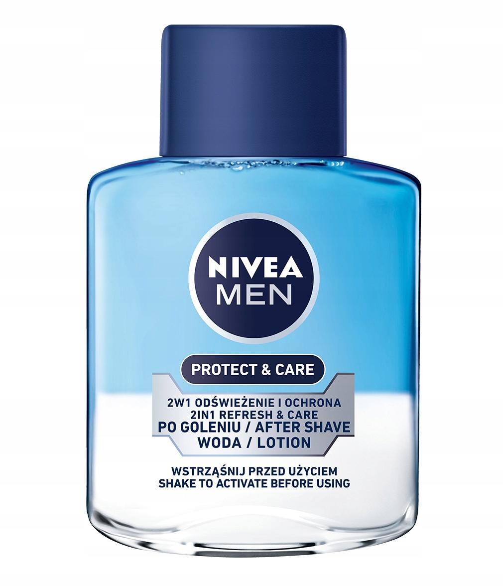 NIVEA MEN Woda po goleniu Protect Care 2w1 100ml - obrazek 10