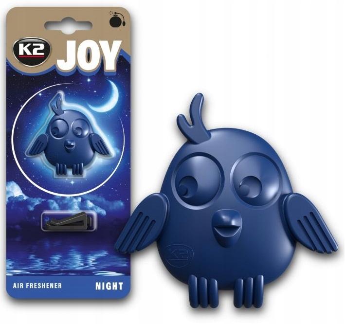 K2 V893 JOY NIGHT Zapach Polimerowy w Kratkę Nawiewu Bergamotka Irys - obrazek 6