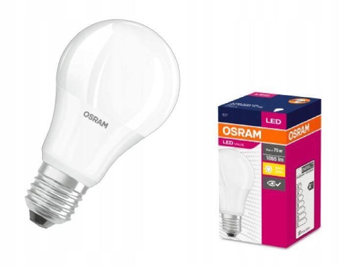 Osram żarówka LED E27 A60 10W=75W 1055lm 2700K - obrazek 5