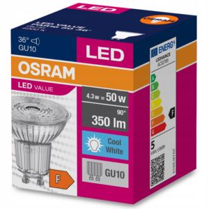 Żarówka LED HALOGEN GU10 4,3W 50W 4000K 36D OSRAM