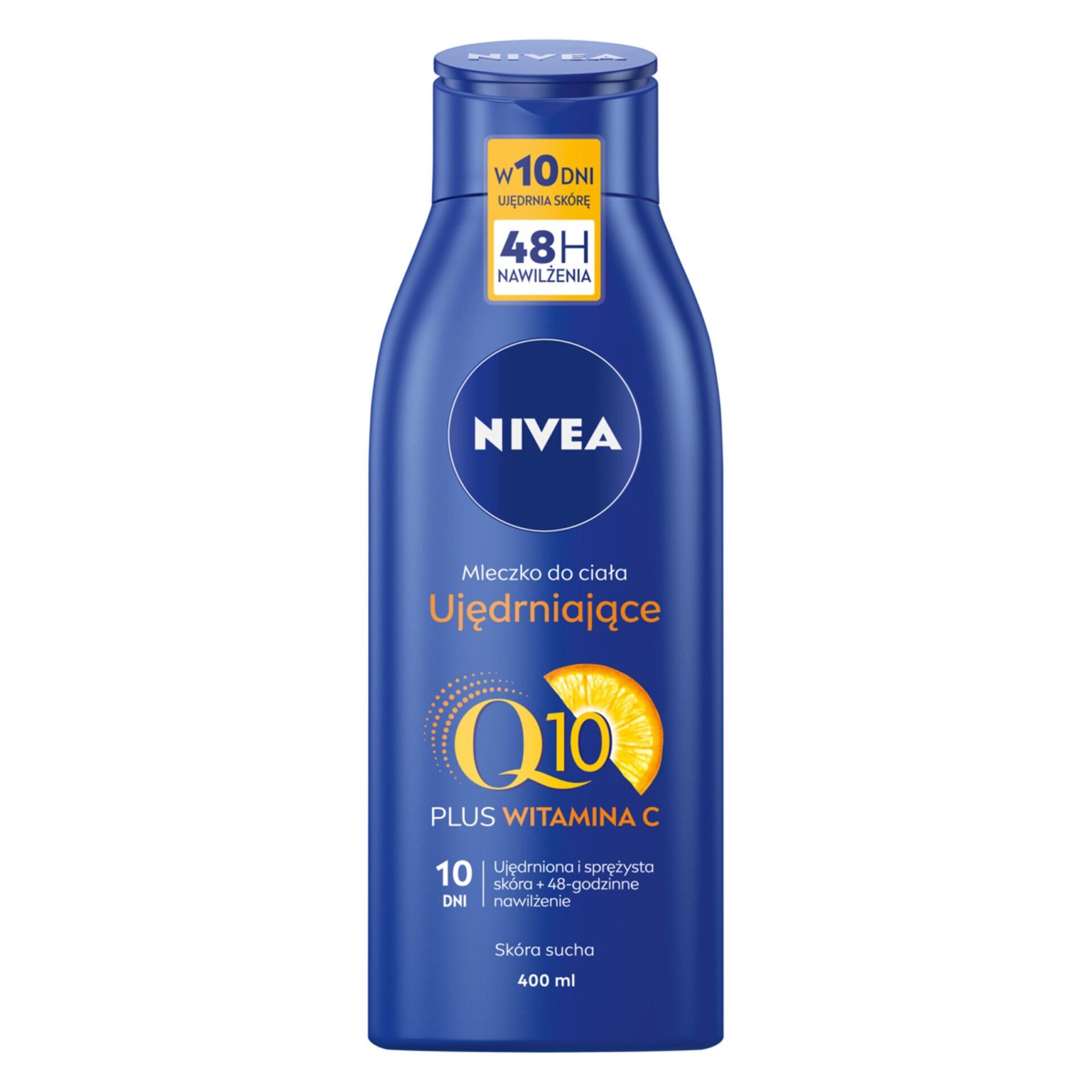 NIVEA UJĘDRNIAJĄCE MLECZKO DO CIAŁA Q10 + WITAMINA C 400 ML - obrazek 9