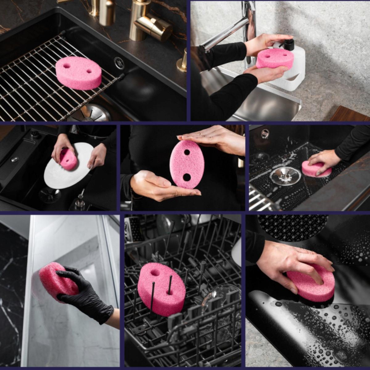 ERLA YODO MAGICZNA GĄBKA CZYSZCZĄCA DO RÓŻNYCH POWIERZCHNI R1003 - obrazek 2